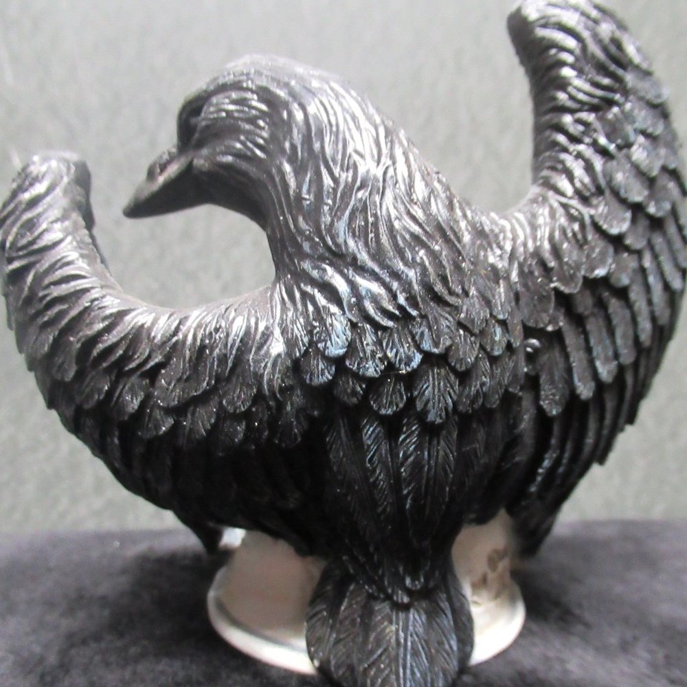Alchemy Gothic Raven Tealight Candleholder - Picture 3 of 13